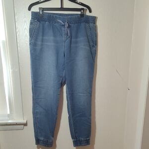 New York & Company Blue Boot Cut Jeans